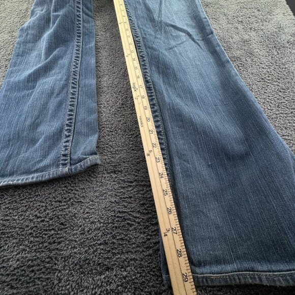 Big Star Jeans Maddie Bootcut Women 27L Denim Blue Adult Cotton Stretch Urban - Picture 7 of 16